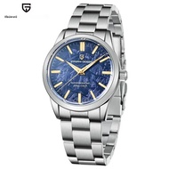 Pagani นาฬิกาควอทซ์สำหรับผู้ชายขนาด40มม. VH31แซฟไฟร์316L สแตนเลส100ม. นาฬิกากันน้ำสำหรับผู้ชาย