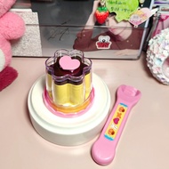 Strawberry pudding scoop toy, cute pudding simulation toy for babies