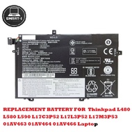 REPLACEMENT BATTERY FOR  Thinkpad L480 L580 L590 L17C3P52 L17L3P52 L17M3P53 01AV463 01AV464 01AV466 