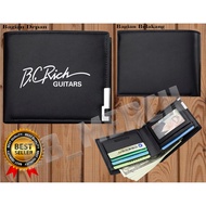 BC RICH GUITAR Men's Folding Wallet Leather Wallet Men Fashion Letter Wallet COOL EB_MERCH