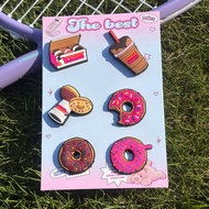 Dunkin Donut Coffee Cartoon Tennis Shock Absorber