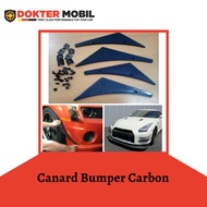 Front Lips / Canard Bumper Carbon (4 pcs)