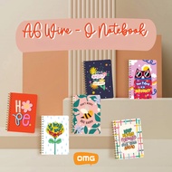 OMG A6 Spiral Notebook Mini Jotter Buku Tulis Kecil Sekolah