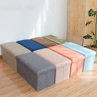 Foldable Fabric Storage Stool | Foldable Storage Box | Chair Sofa Stools | Organizer Seat Stool Chair Benches Chairs Stools m3