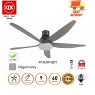 KDK Ceiling Fan K15UW-QEY (150cm/ 60″) (Short Pipe)
