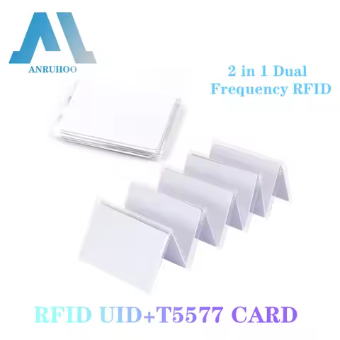 IC+ID Nfc Rewritable Composite Key Card Dual Chip Frequency Rfid 125khz T5577 Em4305+13.56mhz Variab