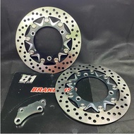 Disc 8.1 Front NMax 260mm Vietnam 6171-N231 CNC Carved Floating Stainless Steel Button Round Univers