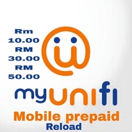 Servis topup Unifi Mobile Prepaid 24hours direct nombor