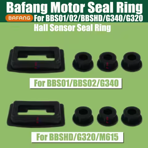 8fun Bafang Mid Motor Parts Rubber SealRing Bafang Mid Motor Hall Sensor Seal Ring for BBS01 BBS02 B