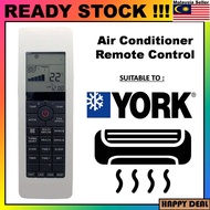 YORK Air Cond Aircon Aircond Air Conditioner Remote Control Replacement
