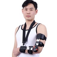 可調節肘部固定支具 | 上肢肱骨受傷康復固定器 | 手臂受傷脫臼固定護具 | 手腕托 | 前臂吊帶 | 手臂骨折護具 |肩肘關節固定帶 -左手單卡盤優質款（JYM）
