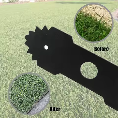 2PCS Edger Blade With Teeth For 638006007 Ryobi-RY13050 RY13050A RY15518 RY40030 Edge Trimmer Blade 