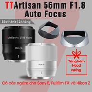 [SẴN] Ống kính TTArtisan AF 56mm F1.8 Auto Focus - Lens chuyên chân dung lấy nét tự động dành cho Fu