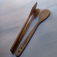 KAYU Wooden Mortar/spatula/Vegetable Spoon Ladle/Drain Ladle/1. Pestle