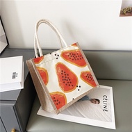 New bag women's Linen handbag outdoor handbag ins small satchel student small fresh handbag