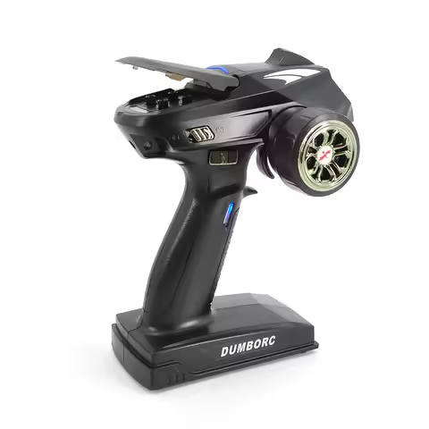 DumboRC X4 2.4G 4CH Transmitter with X6F Receiver X6DC With DC Light for RC Model MN-90 Rc Car Boat 