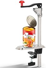Commercial Can Opener Heavy Duty for Large Cans up to 13", Industrial Tabletop Manual Can Opener wit