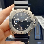 Panerai Diving Series PAM01305 Diving Watch Titanium Automatic Wrist Watch Waterproof Casual Stainless Steel Watch