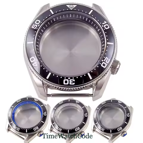 42.5mm 200m Diver Watch Case SBDX001/MM30 Fit for NH35 NH36 Movement Ceramic Bezel 3.8 Crown Chapter