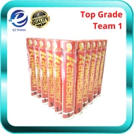 Kawasaki Shuttlecock Badminton Shuttlecocks Top / Tournament Grade Goose Feather BWF 1 Tube 12 Pcs E