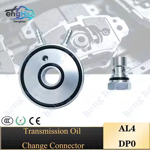 AL4 DPO DP2 AT8 A12 4-Speed Automatic Transmission Oil Change Connector For Peugeot 207 307 Citroen