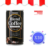 SANGARIA - 新加利亞 Blend 罐裝無糖黑咖啡【日本直送】x 30 (原箱)