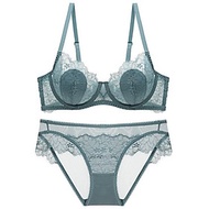Bộ Đồ Lót Nữ Ren Mềm Có Gọng Đệm Lót Mỏng Sexy Quyến Rũ Định Hình Và Nâng Ngực Dành Cho Ngực Lớn, Áo