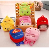 beg sekolah tahan lasak beg sekolah kuromi beg sekolah roda New Plush Doll Cartoon Boys Girls Childr