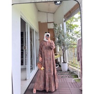 Gamis Code 21319 Twill Material 4 Color Motif NonHijab