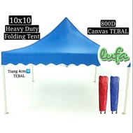10X10 kaki AA folding canopy / folding tent / conopy bazaar / khemah / kanopi pasar malam