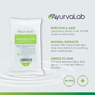 Antibacterial Wipes 10s Single Pack Natural Extra Chamomile Aloe Vera Fragrance-Free Alcohol-Free  S