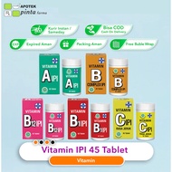 Vitamin Ipi A, B1, B12, B complex, C contains 50 tablets