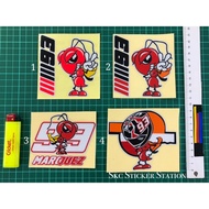 93 Marc Marquez Design Sticker Cutting Overlapping Reflective #93 #marc #marquez #marcmarquez #ant