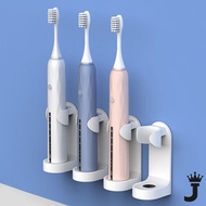 JK Toothbrush Holder Bathroom Traceless Plastic Toothbrush Stand Rack Bathroom Organizer