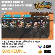 OPBR 4EX 6th Anniversarry 2025 3 MAX RD 2000Plus GF 1600Plus One Piece Bounty Rush Original Games An