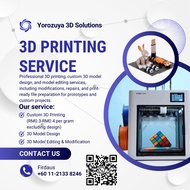 3D Printing Service | Custom 3D Printing, 3D Model Design and 3D Model Editing & Modification