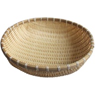 Natural Handmade Woven Bamboo Basket Tray U Shape Holder Food Deep Basket Size 6" 7" 8" 9" 10" 11" 1