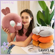 LAYOR U-shaped Pillow Children Cartoon Nursing Cushion Flight Neck Pillow