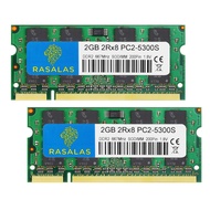 PC2-5300 DDR2 667 DDR2 4GB Kit (2x2GB) DDR2 PC2-5300 DDR2 Sodimm PC2-5300S 1.8V CL5 RAM Memory Modul