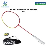 New ! Raket Badminton Yonex Astrox 02 Ability Red