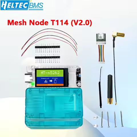 New Heltec Meshtastic Tracker T114 V2 nRF52840 SX1262 LoRaWAN LoRa Arduino IOT Positioning Devboard 