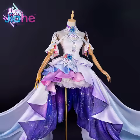 Game Honkai:Star Rail Cyrene Cosplay Costume New Form Cyrene Dress for Women Halloween Carnival Eleg