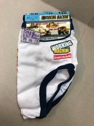 （清貨大減價-現貨-50%off) 2件庒 棉質 size120 set of 2pcs / cotton / boy briefs 男童內褲 working machine 日本直送 全新品
