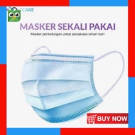 Masker medis 3 ply, 1box isi 50 pcs