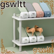 GSWLTT Shoe Rack, Space Savers Adjustable Double Stand Shelf,  Double Layer Durable Plastic Cabinets Shoe Storage Home