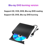 ภายนอกเครื่องเล่นบลูเรย์ช่องบลูเรย์ภายนอก CD DVD Burner USB 3.0 Type-C BD/CD/เครื่องอ่านดีวีดี/Write