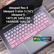 Lenovo Keyboard Cover IdeaPad Flex 5 Flex 5i Ideapad 3 Slim 3 14'' Inch Slim 5i 14ALC05 14ARE05 14ITL05 14ITL6 14ALC6 V1