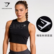 GYMSHARK Embroidered Label Women Short Yoga Running Breathable Tight Fitness Clothes