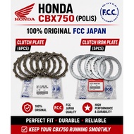 CLUTCH PLATE & IRON PLATE HONDA CBX750 ( POLIS)