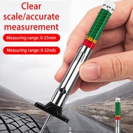 Tyre Tread Depth Measure Gauge Color Coded Tyre Tread Depth Gauge Measure Tool Tire Digital Caliper 